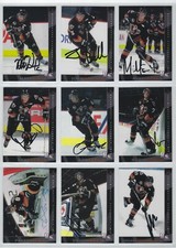 2000-01 Calgary Hitmen (WHL) complete 28 card set (autographed)