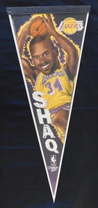 Shaquille O'Neal Los Angeles Lakers 30x12 Felt Wincraft NBA Pennant - Rare - Picture 1 of 8