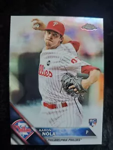 2016 Topps Chrome #114 Aaron Nola RC - Bild 1 von 3