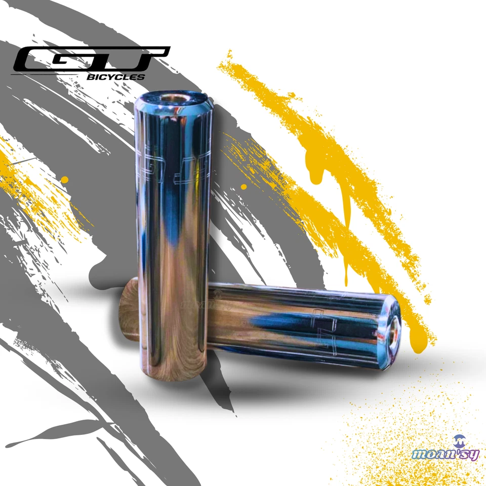 GT Old School BMX/FREESTYLE FAHRRÄDER ACHSHERINGE Fußrastenhebel chrom 10mm Bohrung - Bild 1 von 4