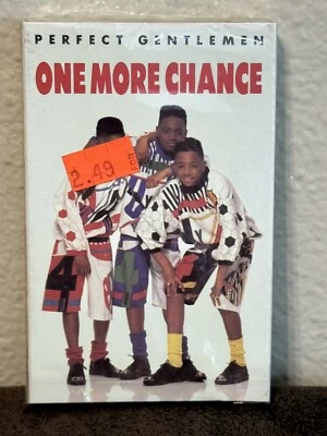 1990 VTG PERFECT GENTLEMEN ONE MORE CHANCE FACTORY SEALED CASSETTE NOS SINGLE - Image 1 of 4