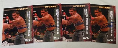 Antonio Rodrigo Nogueira Signed 2009 Topps UFC Rookie Card 62 PSA/DNA BAS COA RC - Image 1 of 4