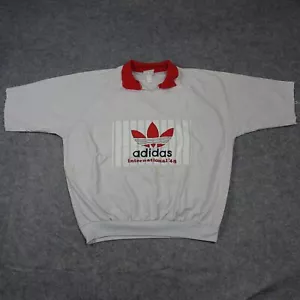 Felpa Adidas VINTAGE Uomo Large Cutoff International 48 Trifoil anni '70 80 VINTAGE - Foto 1 di 24