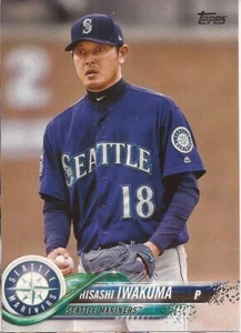 2018 TOPPS # 348 - HISASHI IWAKUMA - SEATTLE MARINERS  - Picture 1 of 1