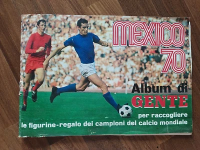 CALCIO ALBUM FIGURINE MEXICO 70 CALCIATORI CAMPIONATI MONDIALI DI CALCIO GENTE - Immagine 1 di 4