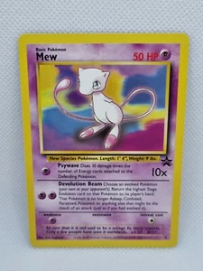 Pokemon Card - Mew #8 Black Star Promo Set WOTC - Rare NM + Free Postage - Picture 1 of 2