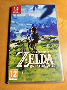 The Legend of Zelda Breath of the Wild for Nintendo Switch - MINT