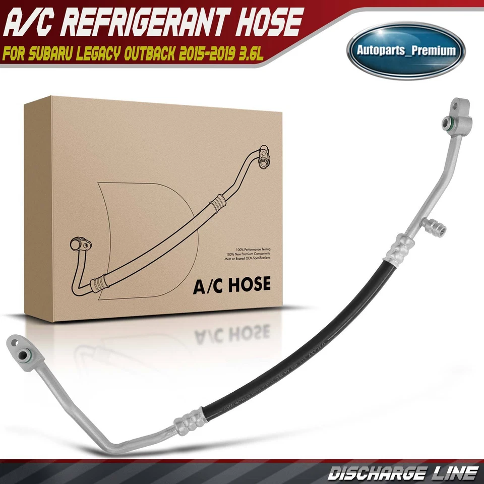 Línea de descarga para Subaru Legacy Outback 2015-2019 3,6 L compresor a condensador Foto 1 de 4