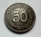 1918 Municipalities of Altena and Olpe  50 Pfennig Iron Coin Funck# 12.2