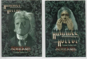 Juego de 2 cartas de persecución Hammer Horror Behind The Screams P1 y P2 - Imagen 1 de 1