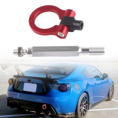 Remolque JDM Red Track Racing gancho de remolque para Subaru WRX STI BRZ Impreza 2013-2022 Foto 1 de 4