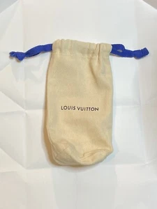 Louis Vuitton Dust Bag Draw String Beige 6.25" x 3.75”New From Store Purchase - Picture 1 of 2