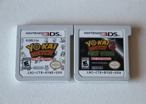 Nintendo 3DS Yo-Kai Watch 1 + 2 Bony Spirits Demo Cartridge NTSC-U/C US CA Yokai - Picture 1 of 2
