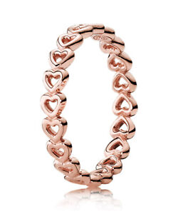 Pandora Jewelry Women's Ring Arrangements Hearts 180177