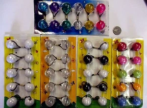 24MM LARGE RIBBED GIRL'S PONYTAIL HOLDER,RUBBER ELASTIC--106 - Picture 1 of 6