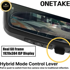 KIA Carnival Real 60Frame LVDS 1920x384 Digital Rear View Mirror - Picture 1 of 12