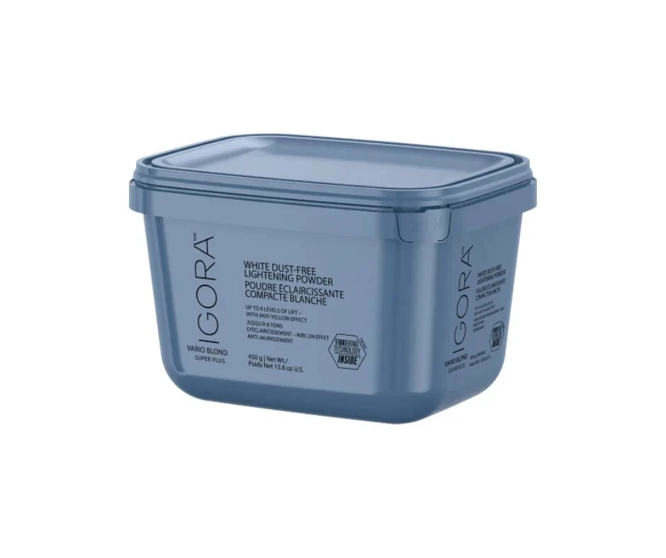 Schwarzkopf Igora Vario Blond Bleach Powder 450g (White) up to 8  levels of lift - Image 1 of 1