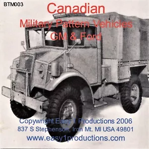 Vehículos de patrón militar canadiense BTM 003, manuales de Ford y Chevy más - Imagen 1 de 10