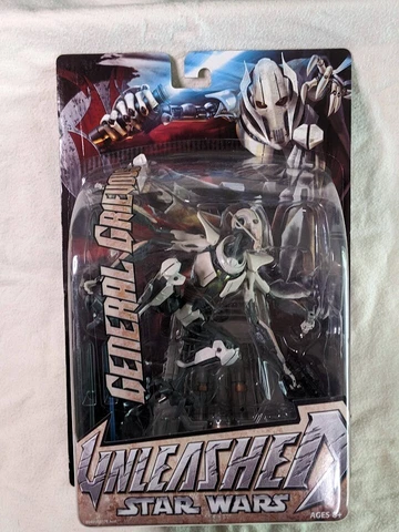 STAR WARS Unleashed GENERAL GRIEVOUS Figure Hasbro 2005 Cover