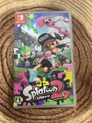 Nintendo Switch Splatoon 2 Shooting Game HAC-P-AAB6A with Case Authentic Japan - Image 1 of 3