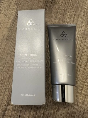 Cosmedix Skin Thirst Moisturizing Hyaluronic Acid Cream 2oz / 60ml Full Size NIB - Image 1 of 3