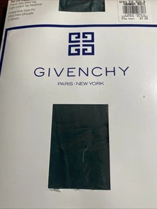 Givenchy Turnandot Verte French Ultra Sheer Light Control Top Pantyhose Size B - Picture 1 of 5
