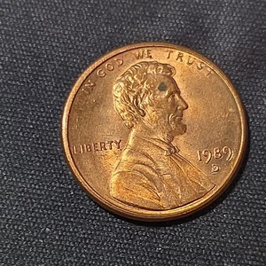 1989 D Lincoln Cent DDO, DDR. - Picture 1 of 7