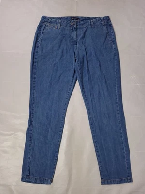 M&S Jeans Size 14 Lightweight Soft Tapered Mid Rise - Image 1 of 4