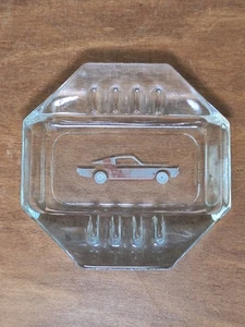 Cenicero de vidrio promocional Ford Mustang vintage - Imagen 1 de 6