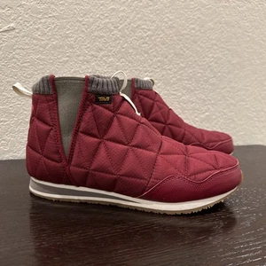 Teva ReEmber Mid Booties Women’s Size 10 EU 41 Red NEW - Picture 1 of 9