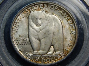1936-S 50C Bay Bridge Silver Commemorative Half Dollar MS-66 PCGS, Original! - Picture 1 of 3