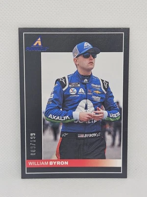 2022 Panini Chronicles Pinnacle BLUE #12 William Byron #089/199 - Image 1 of 2