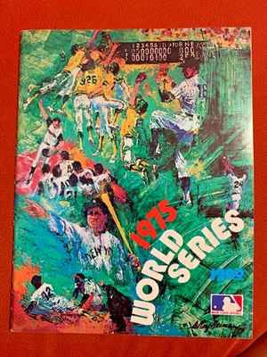 Programa Serie Mundial 1975, Rojos de Cincinnati sobre Medias Rojas de Boston Foto 1 de 2