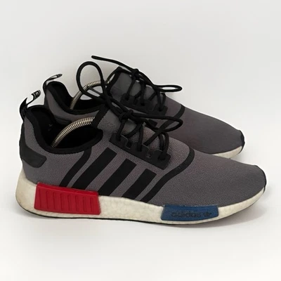 Zapatillas informales para correr Adidas NMD_R1 grises cuatro núcleos negras blancas 11 Foto 1 de 4
