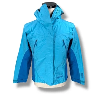 Marmot Spire GORE-TEX Jacket Women’s XS Blue Performance Hooded Outdoor Full Zip - Picture 1 of 12