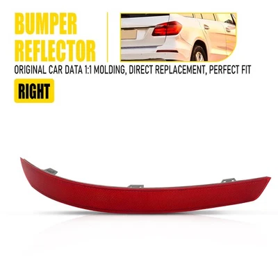 Side Right Bumper Reflector Lamp Tail For 2013-16 Mercedes Benz GL550 GL500 - Image 1 of 4