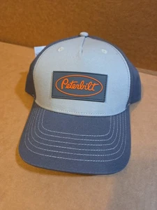 Cappello Berretto Baseball Peterbilt Trucker Logo, Logo, Regolabile Snapback Grigio  - Foto 1 di 8