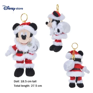 LLAVERO DE FELPA SANTA Mickey Mouse de la tienda Disney *pagado en servicio de EE. UU. - Imagen 1 de 8