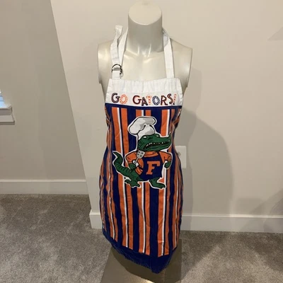 Delantal de cocina y parrilla con logotipo del equipo Florida Gators Foto 1 de 3