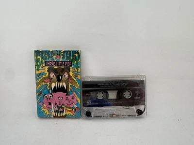 Green Jello "Three Little Pigs" And "Obey The Cowgod" Rare Cassette Tape Single. - Image 1 of 2