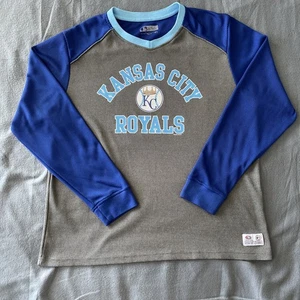 Camisa térmica Kansas City Royals para hombre XL True Fan manga larga azul gris polvo - Imagen 1 de 10