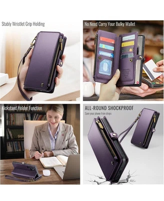  Samsung Galaxy S23 Ultra Case Wallet Crossbody  Strap Included  - Image 1 of 4