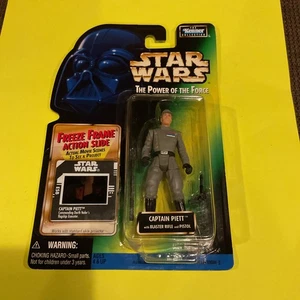 Star Wars Captain Piett 3,75" Figur Power of the Force Freeze Frame Neu - Bild 1 von 2