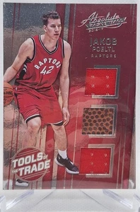 2016-17 Panini Absolute Tools of the Trade Trio Materials #16 Jakob Poeltl /149 - Bild 1 von 5