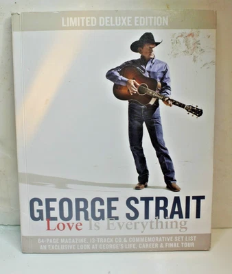 George Strait-Love Is Everything Cd + 64-page Magazine Zinepak Edition 2013 CD - Image 1 of 4