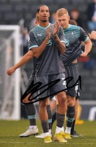 Foto autógrafa de fútbol americano firmada a mano por Nigel Lonwijk Plymouth Argyle 6x4 2 - Imagen 1 de 1