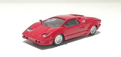 1/72 Dydo LAMBORGHINI COUNTACH 25th ANNIVERSARY RED diecast car model  - Image 1 of 3