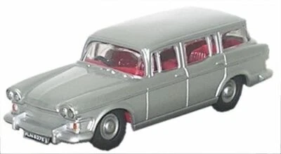 Oxford 76SS002 Humber Super Snipe Estate Silver 1/76 Scale 00 Gauge T48 Post - Image 1 of 4