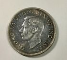 1945  George VI KEY DATE   Silver Dollar   Sharp Coin light tone