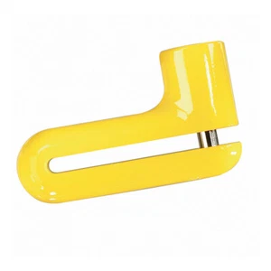 Bloccadisco Kryptonite Kryptolok 10-S giallo con custodia - Picture 1 of 4
